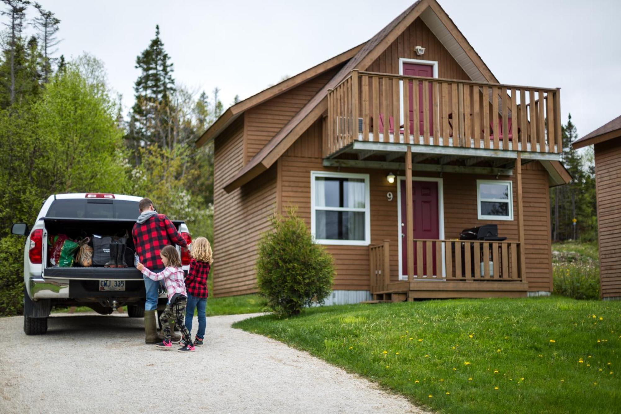 Middle Brook Cottages & Chalets Glenburnie Bilik gambar